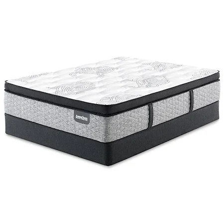 Twin Pillow Top Pocketed Coil Mattress and 5" Low Profile Foundation